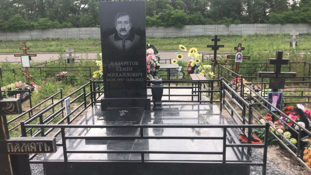 Готовый мемориальный комплекс "Память в камне" №35